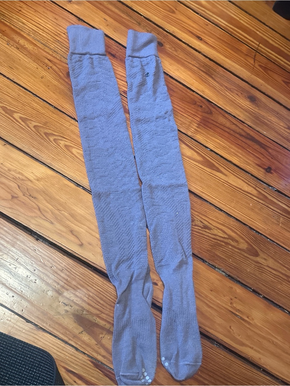 lululemon athletica Purple Knee-High Grip Socks